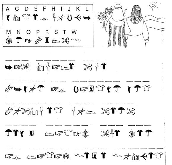 coded message