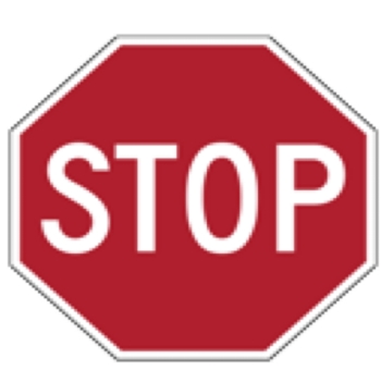 stop sign