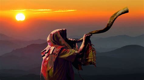 shofar blowing